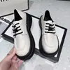 Zapatos de plataforma estilo japonés retro con cordones de cuero para mujer, nuevos zapatos de una sola capa para primavera y otoño 2024, mocasines de cuero suave y cómodos para mujer