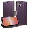 Funda Protectora Adecuada para Teléfono Móvil Sony 1Vii Séptima Generación Xperia5V Se Puede Usar como Soporte y es Anti-Huellas Dactilares Funda para Teléfono Móvil 5 Iv Funda de Cuero