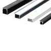 Canal de aluminio para luz lineal ranura de luz de aleación de aluminio para luz lineal LED ranura de luz en U empotrada oculta ranura para tira de luz