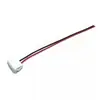 Conector Fêmea Typec2P Encaixável com Cola para Lâmpada de Mesa Porta de Carregamento Oval Soquete Fêmea Branco/Preto