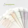 Meias de Verão para Meninas em Cores Doces, Meias Finas Empilhadas com Laço, Meias de Tela Estilo Coreano Anti-Mosquito para Panturrilha para o Verão