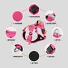 Arnés para perros superventas transfronterizo, compatible con rastreadores AirTag, diseñado para uso en exteriores y personalizable para evitar que las mascotas se pierdan