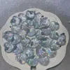 [Serie Plateada Láser] Joyería Hecha a Mano Luminosa de Luciérnaga DIY - Flor de Resina
