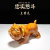 Perro de Cerámica Tang Sancai Adornos de Perro Perro del Zodiaco Decoraciones para el Hogar Decoración de Vestíbulo Perro Lobo Regalo de Inauguración