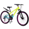 Bicicleta de Montaña Crosski para Adulto Hombre Todoterreno Velocidad Variable Bicicleta de Carretera Bicicleta Juvenil Bicicleta de Montaña Bicicleta