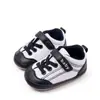 Moda Nuevos Zapatos de Bebé Velcro Suela de Goma Antideslizante Zapatos para Niño Pequeño 0-1 Año Zapatos de Bebé