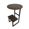 Mesa Lateral Ajustável, Mesa Lateral de Sofá, Mesa de Chá Móvel Doméstica para Sala de Estar, Suporte de Mesa de Café, Mesa de Cabeceira Rotativa para Quarto de Dormitório