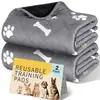 Almohadillas de orina para mascotas transfronterizas lavables y reutilizables, almohadillas de orina absorbentes para entrenamiento de perros, pañales impermeables de cuatro capas, pañales para gatos