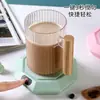 Dispositivo Multifuncional de Suspensão Eletromagnética com Aquecimento e Agitação USB para Casa e Escritório, para Aquecer Leite e Café