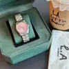 Reloj DAISKA para Mujer Estilo Reina Madre del Oeste Hielo Triturado Azul Polvo de Hielo Triturado Pitaya Reloj de Cuarzo Moda Nicho Reloj para Mujer