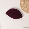 Gorro de lana con piel de melón para niños, estilo coreano, moderno, para niños y niñas, jersey de punto para bebé, otoño e invierno.