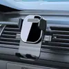 Suporte de Carro tipo Cascata Adesivo com Travamento Automático Ventosa Suporte de Telefone com Ajuste Giratório para Para-brisa Dianteiro Navegação