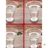 Infusor de Té de Vidrio Colador de Té Filtro de Té Separador de Té Malla Filtrante Colador de Té Accesorios para Juego de Té Juego de Infusores de Té Gong Dao Bei