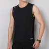 Nuevo Chaleco de Seda Helada de Verano, Camiseta sin Mangas de Seda Helada de Manga Corta para Deporte y Fitness, Camiseta de Secado Rápido, Transpirable para Correr y Fitness