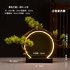 Nova Decoração Zen Criativa Chinesa Casa Incenso Sala de Estar Lâmpada LED Círculo Escritório Clube Decorações de Sorte