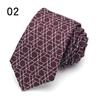 Fabricante Venta al por Mayor Corbata Casual de Moda para Hombre Formal de Negocios con Varios Patrones 7cm Cm/Cm Estilo Anudado a Mano