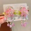 Accesorio para el Cabello Hanfu para Mujer, Adorno para el Cabello de Princesa Floral con Mariposas Estilo Hada para Disfraz Antiguo, Pasador de Flecos Estilo Chino para Niñas