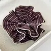 Estilo Coreano Novo Elástico de Cabelo com Faixa de Overlock Listrada para Rabo de Cavalo Outono Inicial de Alta Qualidade Elástico de Cabelo Versátil Elegante