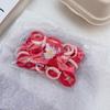 Anillo para toalla de niños banda de goma pequeña anillo para el pelo color sólido simple macarrón liga para el pelo linda tamaño pequeño diadema accesorios para el pelo de niña