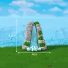 Micro-Paisaje Rocalla Cascada Creativa y Piedras Únicas, Jardinería con Musgo Decoración DIY Accesorios Adornos Pequeños