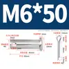 Pasador de Acero Inoxidable 304 con Cabeza Plana y Agujero, Pasador Cilíndrico, Pasador de Posicionamiento Cilíndrico Gb882 con Juego de Pasador de Chaveta