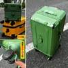 Maleta con Código Seleccionada Cuidadosamente Exportada a Japón para Hombre, Gran Capacidad, Rueda Universal Silenciosa, Maleta de Carrito Engrosada, Maleta de Mujer, Fuerte