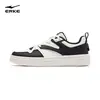 Zapatillas Yangfan Hongxing Erke Zapatos de Hombre Blanco y Negro Suela Gruesa Elevadores Zapatos Deportivos Verano Malla Transpirable Versátiles Zapatos Casuales