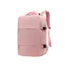 Mochila multifuncional transfronteriza con separación de seco y húmedo, equipaje de mano para viajes cortos y de negocios, mochila impermeable para mujer, en stock