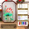 Kit de Material Esmaltado Sem Necessidade de Filigrana Bandeja de Chá DIY Bandeja de Noz Cloisonné DIY de 30 Minutos Bandeja de Chá Sem Necessidade de Filigrana