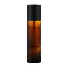 Botella de Spray de Presión Ámbar Redonda Plana de Hombro Recto de 100ml Bloqueadora de Luz, Botella de Vidrio para Loción Tónica, Botella Dispensadora de Cosméticos