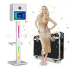 Cabina de Fotos 360 Fotomatón Cuadrado de Venta Caliente Transfronteriza con Impresión Táctil Inteligente