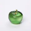 Manzana de Cristal Navideña Transfronteriza Regalo Decoraciones Creativas Adornos del Día de San Valentín Fruta de la Paz Diamante Colorido Adornos