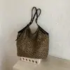 Bolsa Casual de Bolinhas Feminina 2026 Nova Verão Merade Camurça Bolsa de Ombro Único Grande Capacidade Bolsa Tote para o Dia a Dia