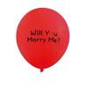 Globos Serie Corazón para el Día de San Valentín Decoración de Fondo para Habitación de Boda Arreglo de Boda de Cumpleaños Látex Boda Inflable
