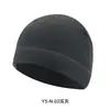 Chapéu de Lã Espesso à Prova de Vento Quente de Inverno para Esportes ao Ar Livre, Forro de Capacete de Proteção contra Frio, Touca Pequena para Ciclismo
