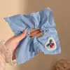 Goma para el pelo con lazo estilo coreano para mujer, Accesorio para el pelo extragrande de alta gama, Goma elástica para el pelo estilo perezoso