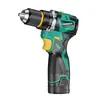 Taladro Inalámbrico Sin Escobillas Green Forest Batería de Litio Taladro de Pistola Multifuncional para el Hogar para Perforación de Paredes y Hacer Agujeros Colección de Herramientas Eléctricas Recargables