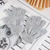 Roupas de Tricô Quentes para Outono e Inverno Luvas Mágicas de Cor Pura Criativas Luvas para Estudantes Médios Venda Direta da Fábrica com Impressão de Logo