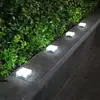 Luz Enterrada Solar Luz de Jardín Exterior Impermeable Escaleras de Jardín Diseño Decorativo LED Césped Baldosa de Hielo Baldosa de Piso Luz