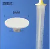 Ahorro de Agua en Ducha de Baño Plástico Superior Aspersor Hotel Huésped Baño Bañera Baño Público Dormitorio Ducha Aspersor Lluvia Cabezal Potenciador