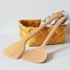 Espátula antiaderente de faia de 39 cm, espátula plana para fritar, utensílios de cozinha podem ser impressos com logotipo