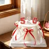 520 Decoración para Pastel del Día de San Valentín Acrílico Topper Estilo Ballet Cinta de Moño Topper de Confesión de Pareja