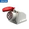 Conector de Acoplamento ZDCEE à Prova d'Água para Aviação Industrial Não à Prova de Explosão, 3 Furos, 4 Pinos, 5 Pinos, 16A/32A, Macho e Fêmea