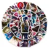 50 Adesivos Decorativos Divertidos Criativos com Tema de Animação para Geladeira, Fones de Ouvido, Mesa e Garrafas de Água Atacado
