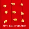 Nuevos Adornos Pequeños de Semilla de Melón, Accesorios Dorados de Imitación, Cuenco del Tesoro, Tarro de las Cien Bendiciones, Materiales de Relleno, Decoraciones Creativas de Plástico para Manualidades