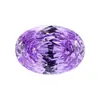 Huagang Gems 9A Formato de Ovo Corte Chuva de Meteoros Diamante Colorido de Alto Carbono Zircônio Oval Cz Pedra Solta Branca Colorida