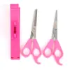 Herramienta de Corte para Flequillos de Niños y Adultos para Uso en Casa, Tijeras de Peluquería Seguras para Recortar y Desbastar, Autocorte para Peinados de Mujer