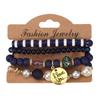 Accesorios de Moda Europeos y Americanos, Pulseras Retro Creativas Multicapa con Cuentas, Fabricantes Mayoristas de Pulseras de Estilo Étnico Bohemio