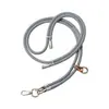 Lanyard para teléfono móvil de doble hebilla ajustable, cuerda para colgar en el cuello, bolsa, funda para teléfono móvil con soporte para espalda, junta de lanyard en stock, venta al por mayor