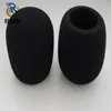 Cubierta protectora de anillo antideslizante para micrófono, cubierta de micrófono anticaída, cubierta de esponja engrosada, cubierta antisalpicaduras para micrófono KTV, cubierta de micrófono a prueba de viento